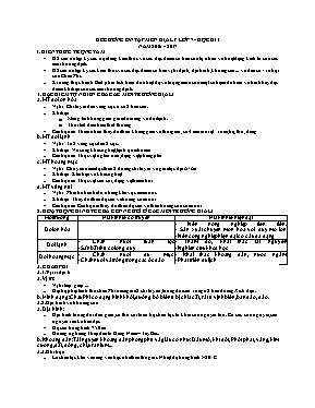 Đề cương ôn tập môn Địa lý lớp 7 - Học kì I năm 2016 - 2017
